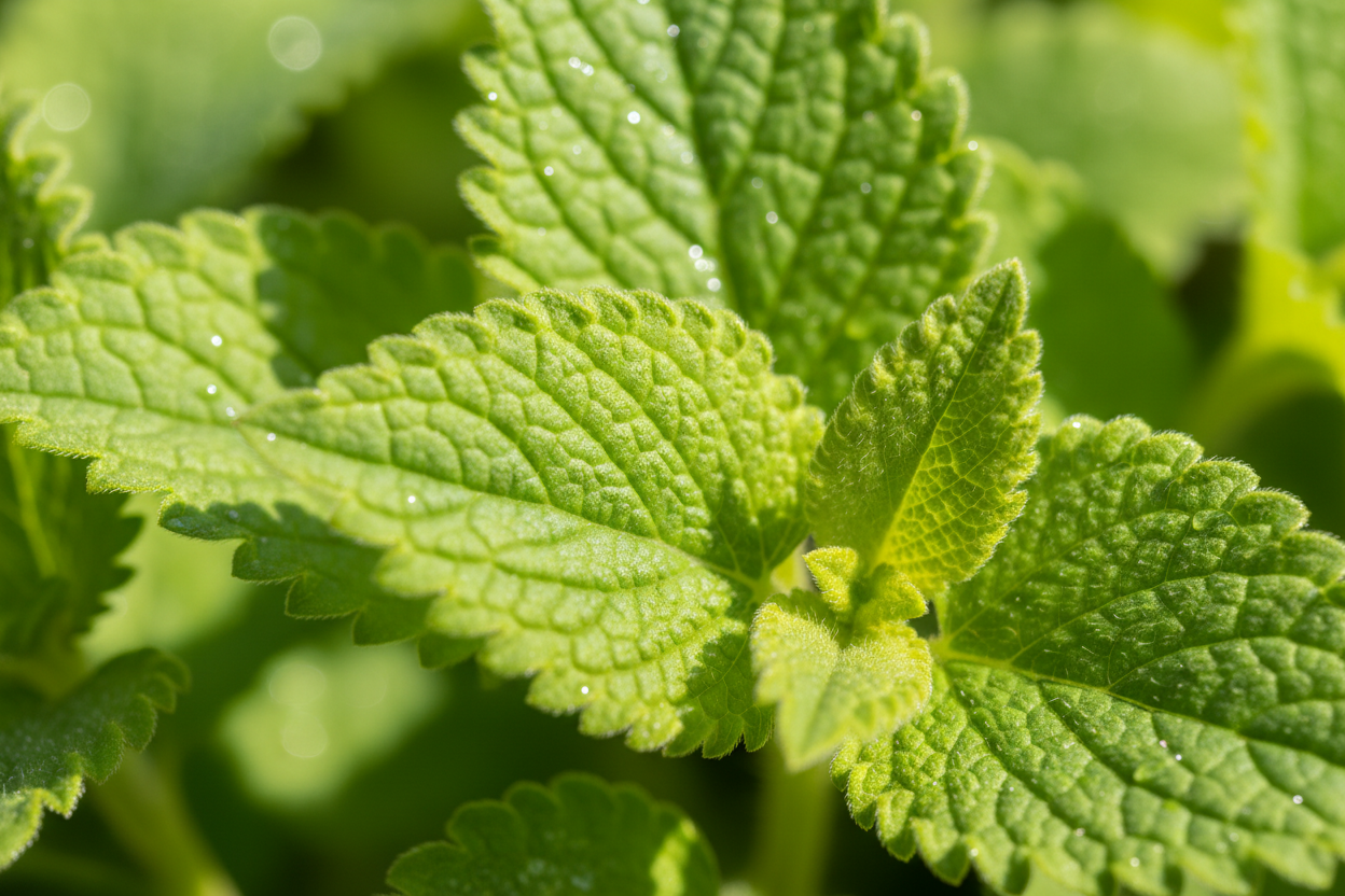 Exfoliating lemon balm oot scrub for dry rough feet by Her Own Lane