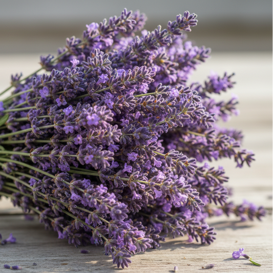 Natural lavender detox bath soak for relaxation by Her Own Lane