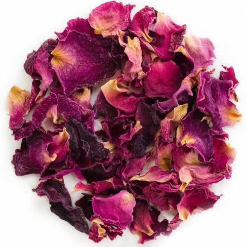 Natural rose detox bath soak for relaxation by Her Own Lane